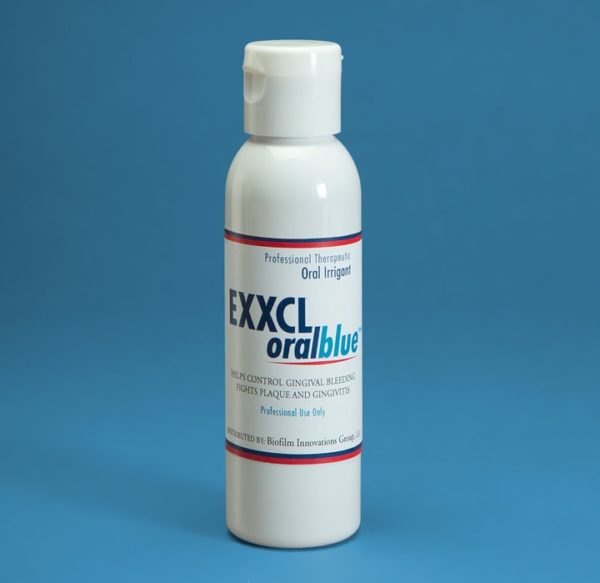 Exxcl Oral Blue® Oral Irrigant, 4 FL OZ.