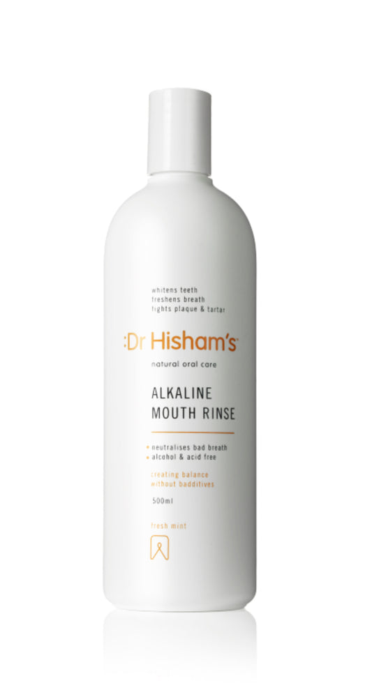 Dr Hisham’s Alkaline Mouth Rinse